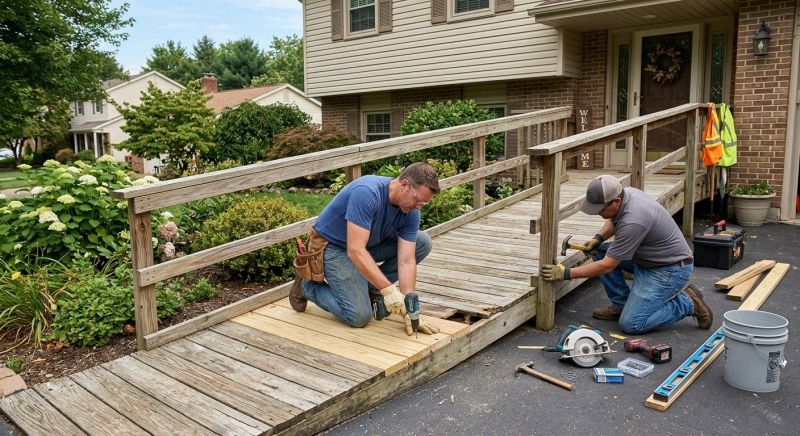 Handicap Ramp Repair in Wilmington, NC