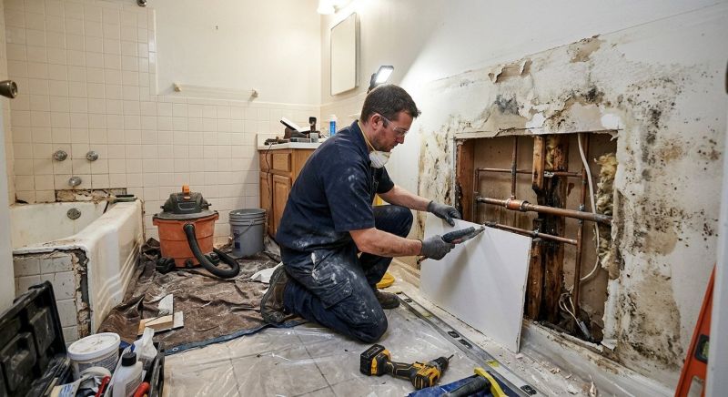 Attic Water Damage Repair in Katy, TX