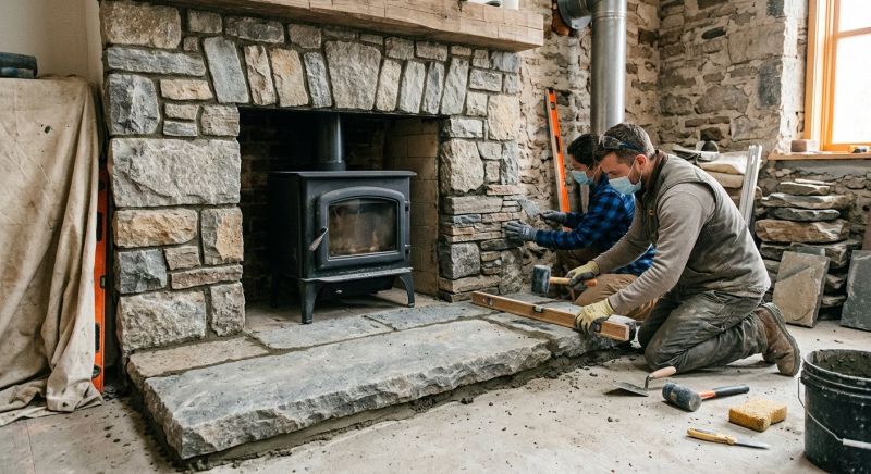 Hearth Installation in Conroe, TX