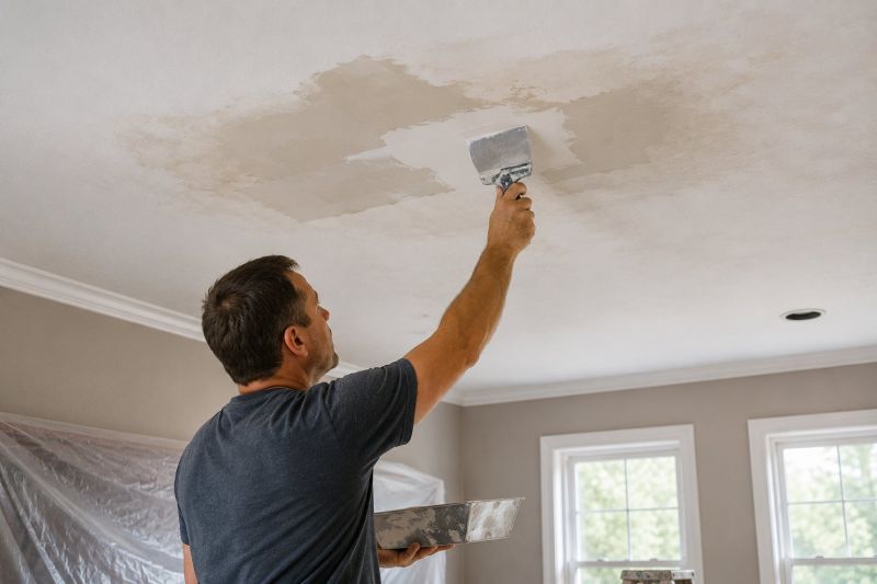 Water Damage Ceiling Repair in Houston, TX