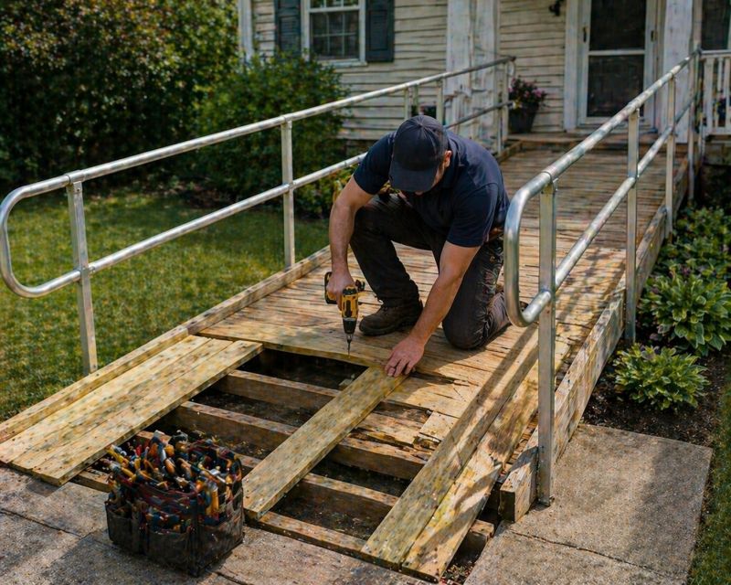 Wood Ramp Repair in Denver County, CO